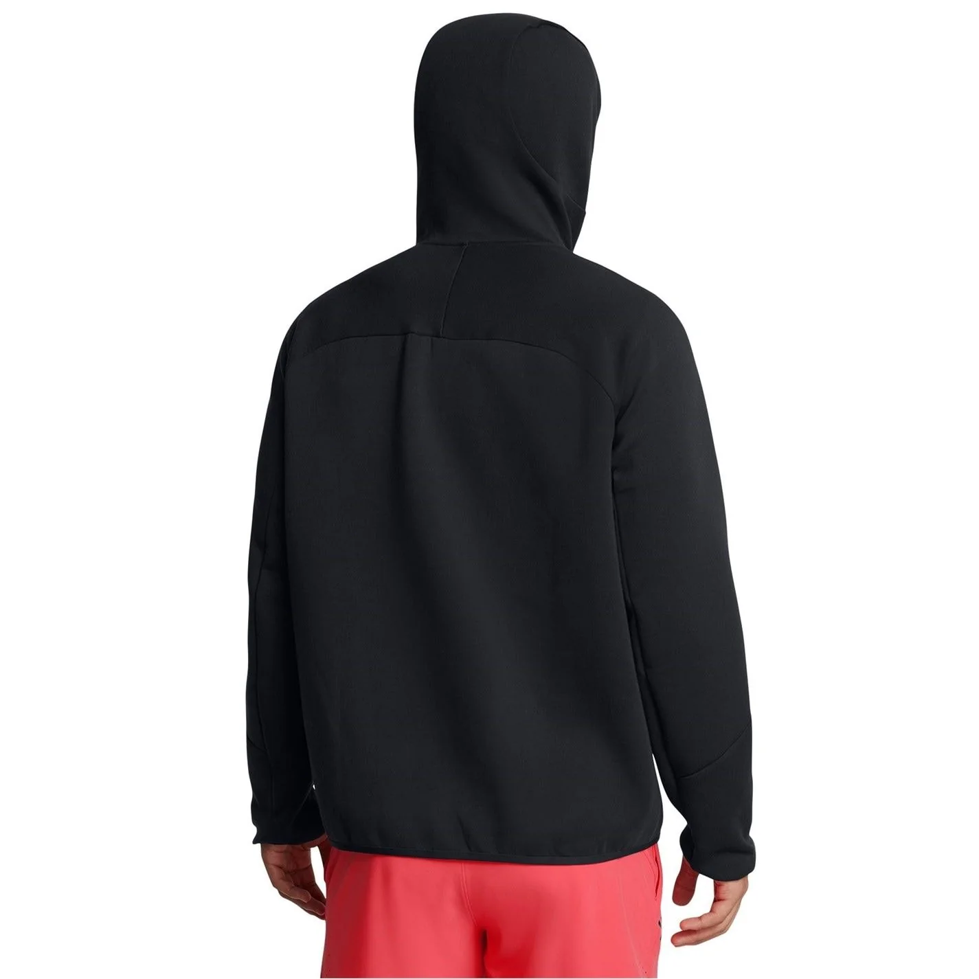 Under Armour Solid Patterned Hooded Ribbed Cuff Softshell Jacket - Image 31