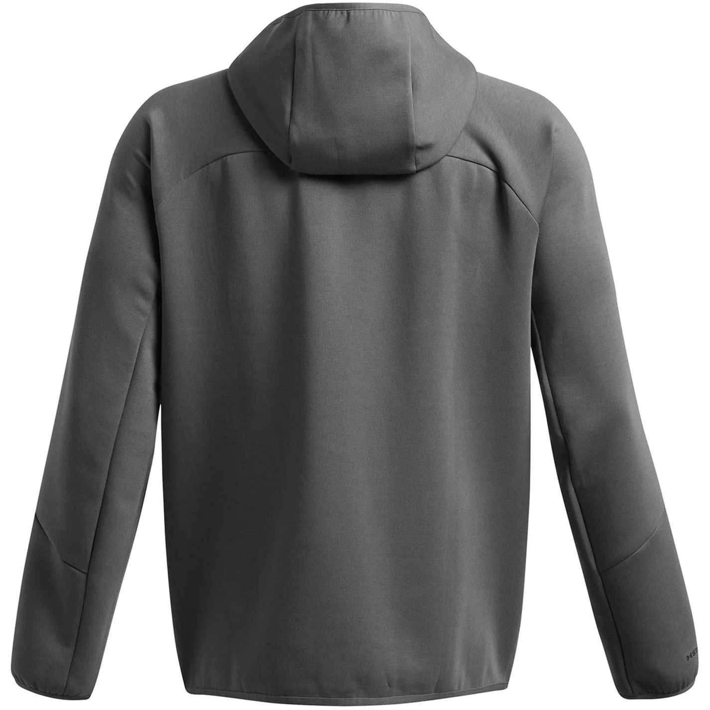 Under Armour Solid Patterned Hooded Ribbed Cuff Softshell Jacket - Image 8
