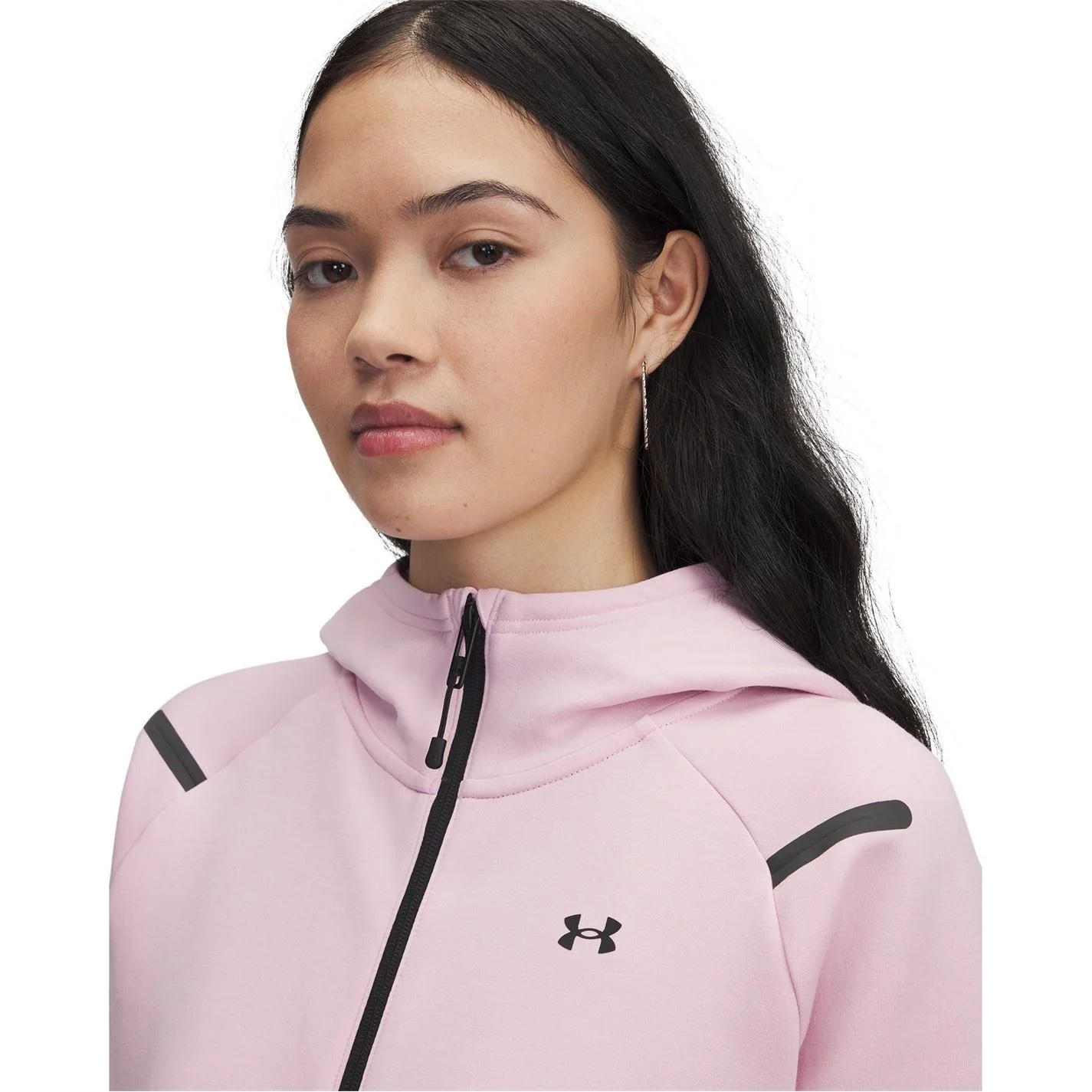 Under Armour Unstoppable Hooded Full Zipper Solid Patterned Sweat Jacket - Image 18