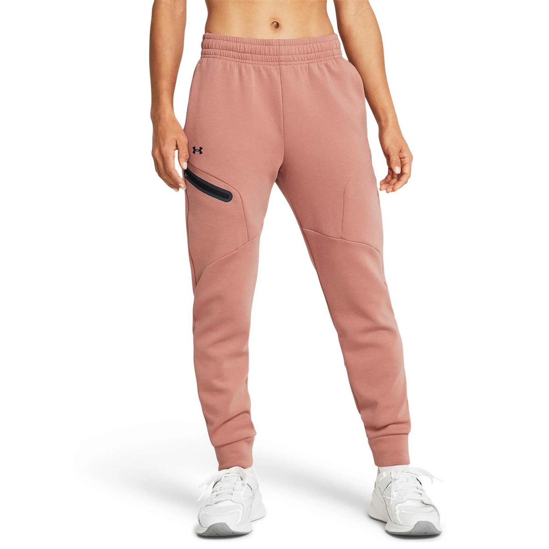 Under Armour Unstoppable Solid Patterned Fleece Joggers - Image 12