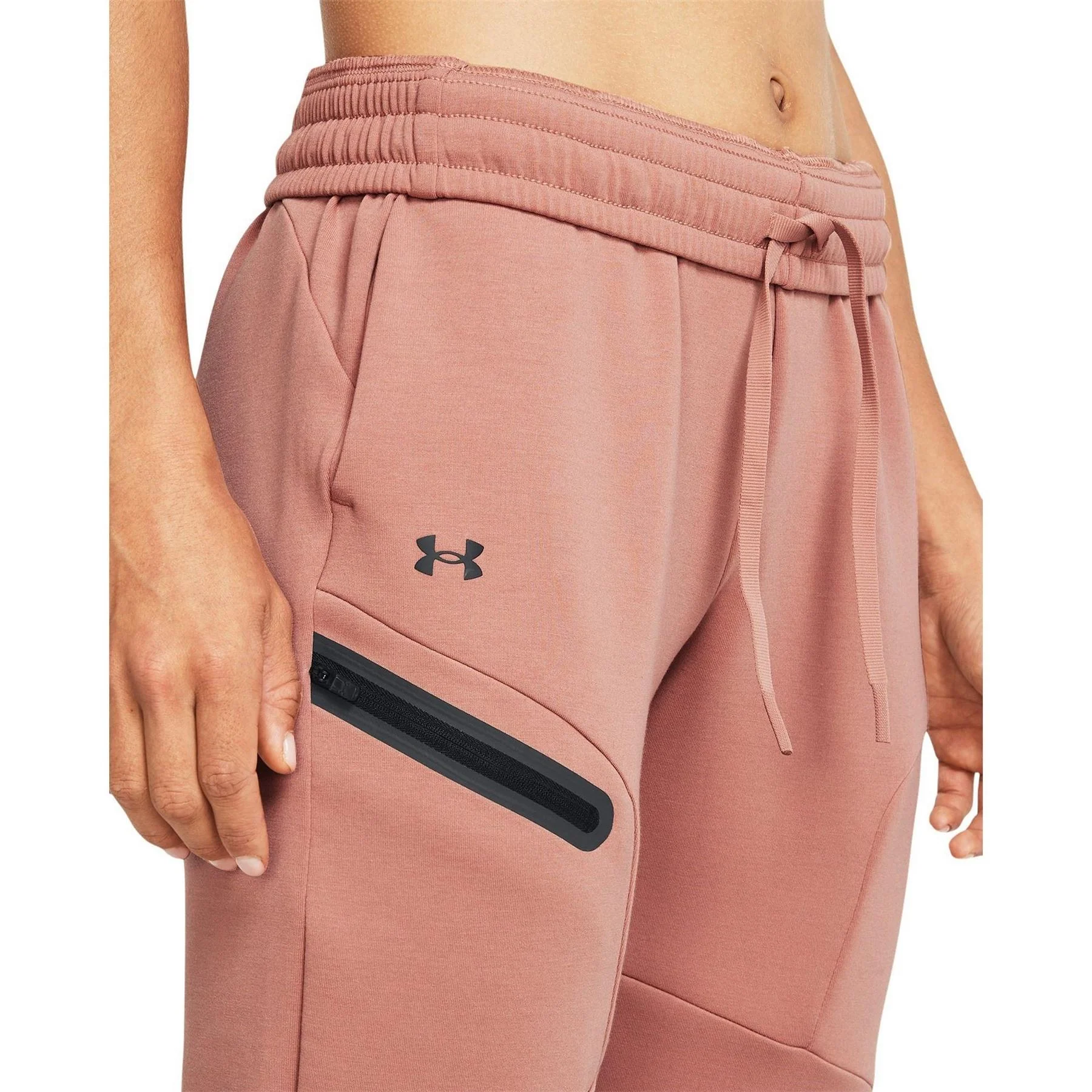 Under Armour Unstoppable Solid Patterned Fleece Joggers - Image 15
