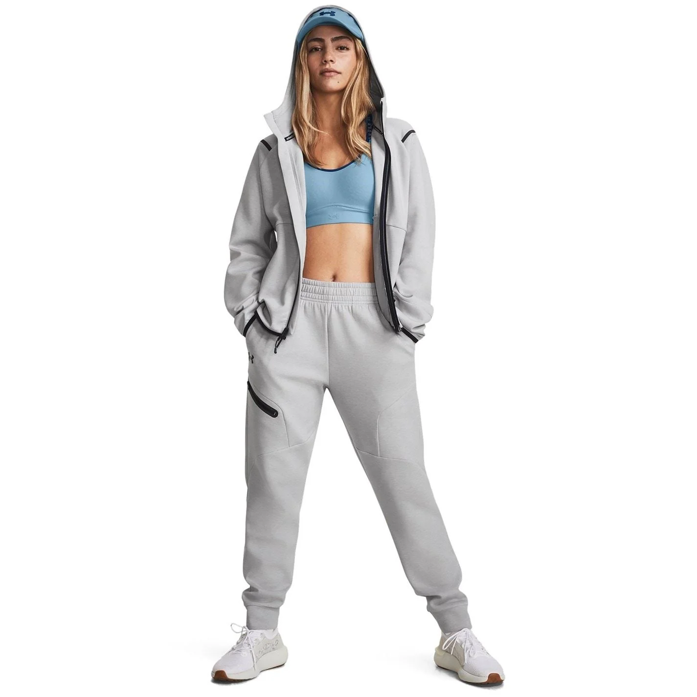 Under Armour Unstoppable Solid Patterned Fleece Joggers - Image 55