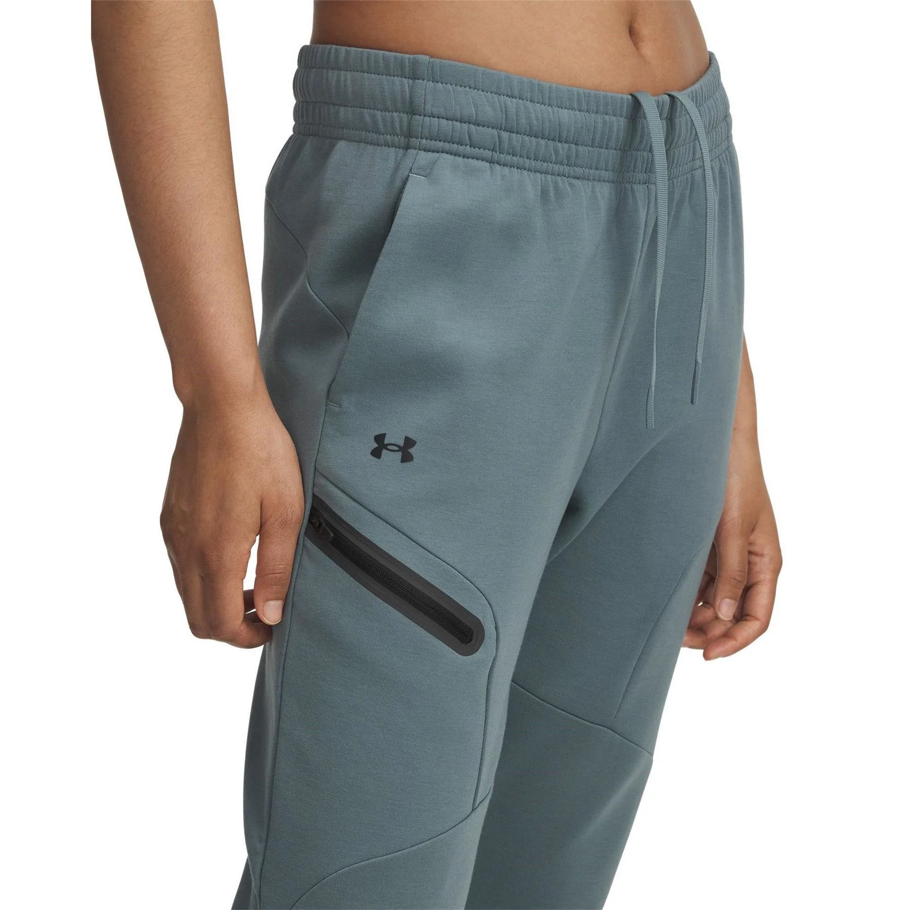 Under Armour Unstoppable Solid Patterned Fleece Joggers - Image 9