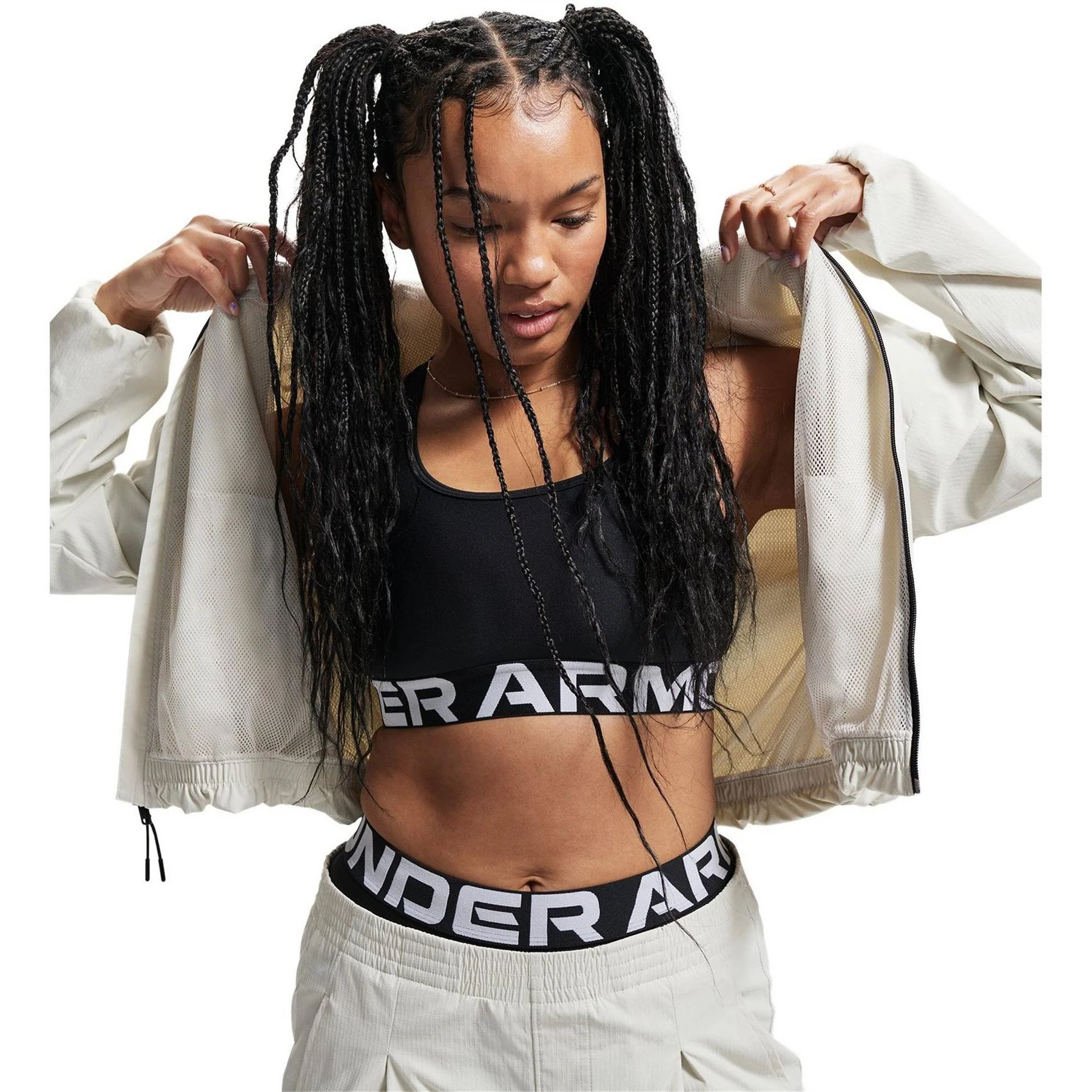Under Armour Unstoppable Woven Long Sleeve T-Shirt - Image 9