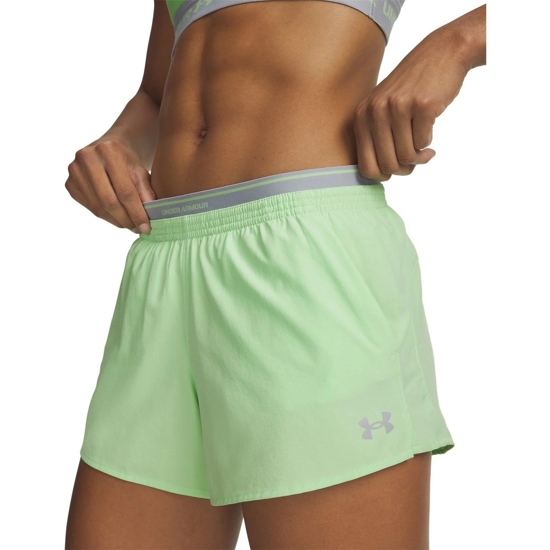 Under Armour Vanish Woven 3 Performance Gym Shorts - Image 3