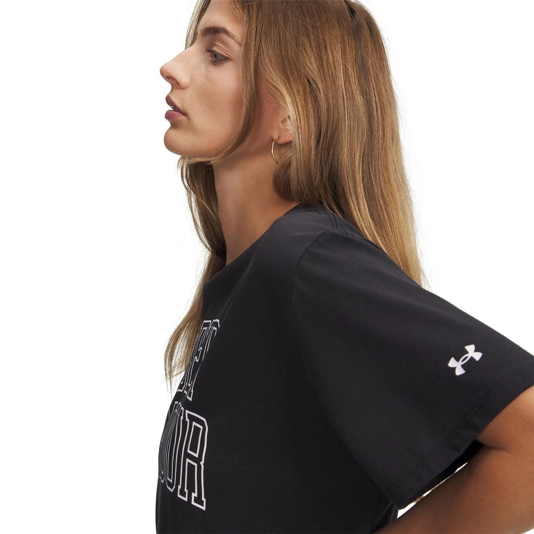 Under Armour Varsity Oversize Fit Lettering T-Shirt - Image 5