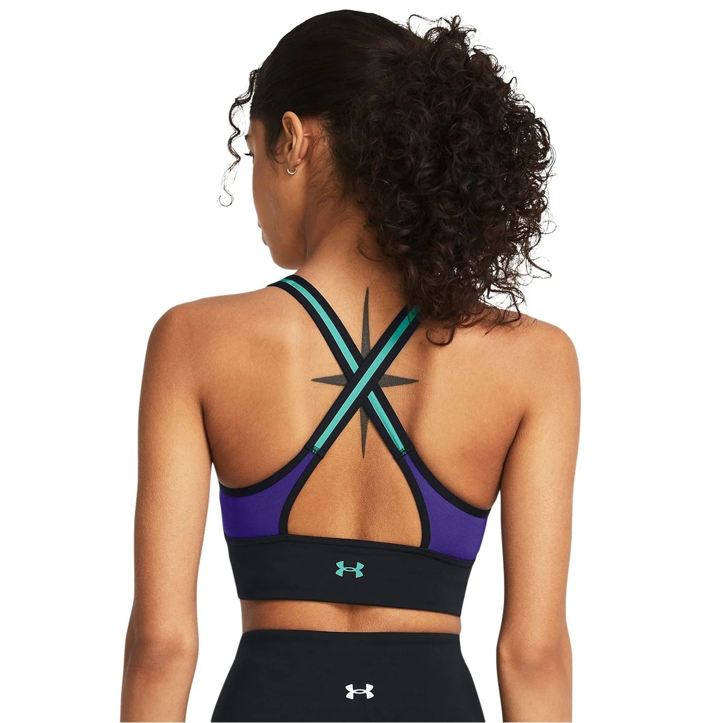Under Armour Womens Armour Pjt Rck Lets Go Ll Infty Bra Medium Impact Sports - Image 6