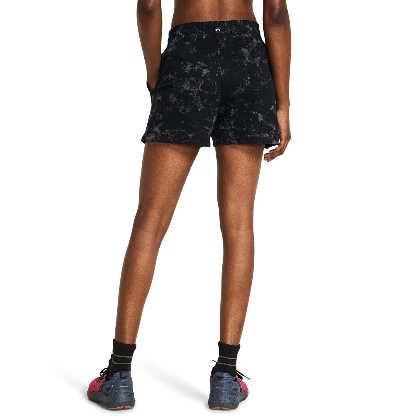 Under Armour Womens Armour Pjt Rck Undrgrnd Terry Shorts Gym Shorts - Image 10