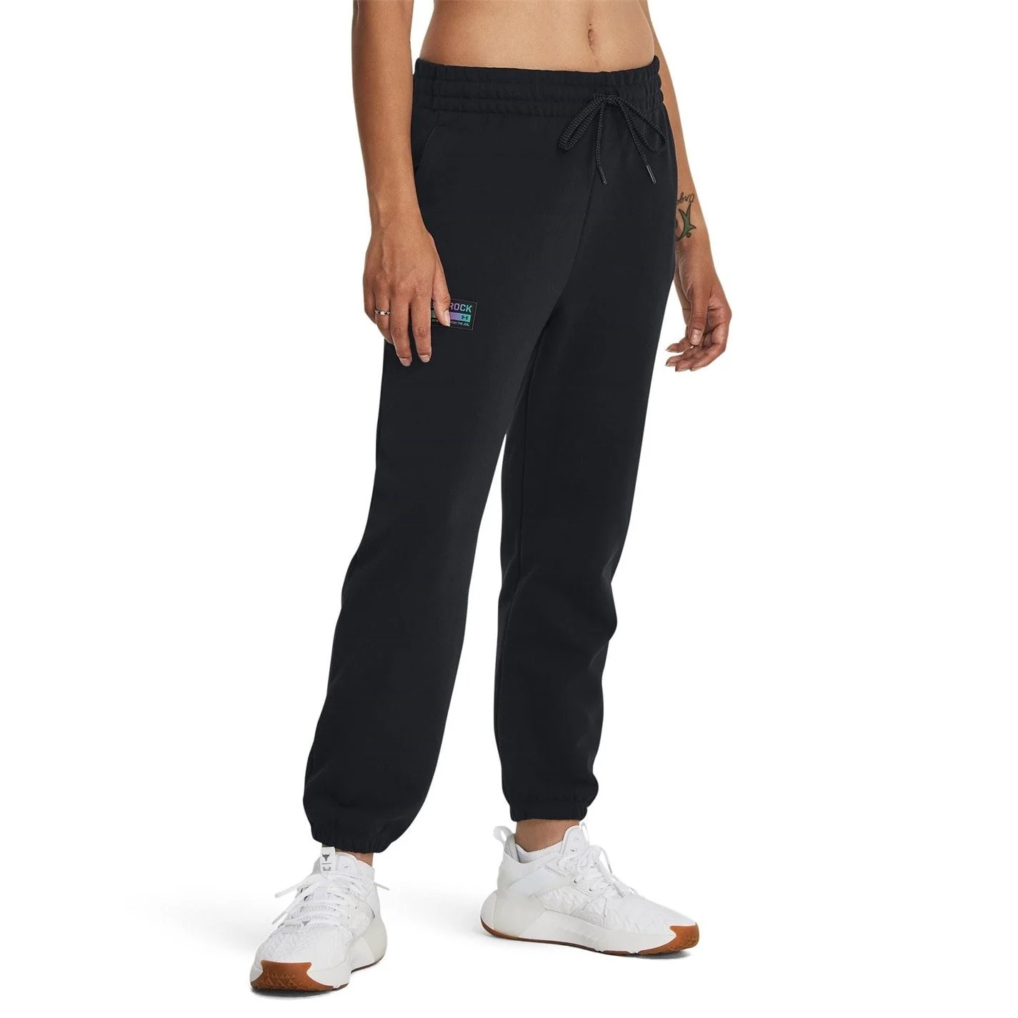 Under Armour Womens Armour Pjt Rock Hw Terry Pnt Joggers - Image 2