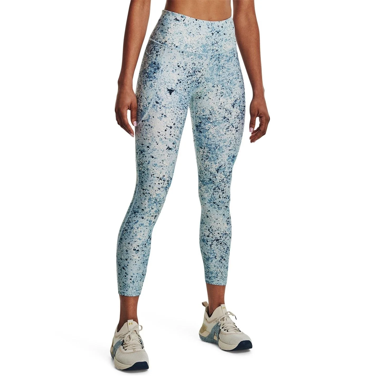 Under Armour Womens Armour Ua Pjt Rock Hg Ankle Legging Capri - Image 3