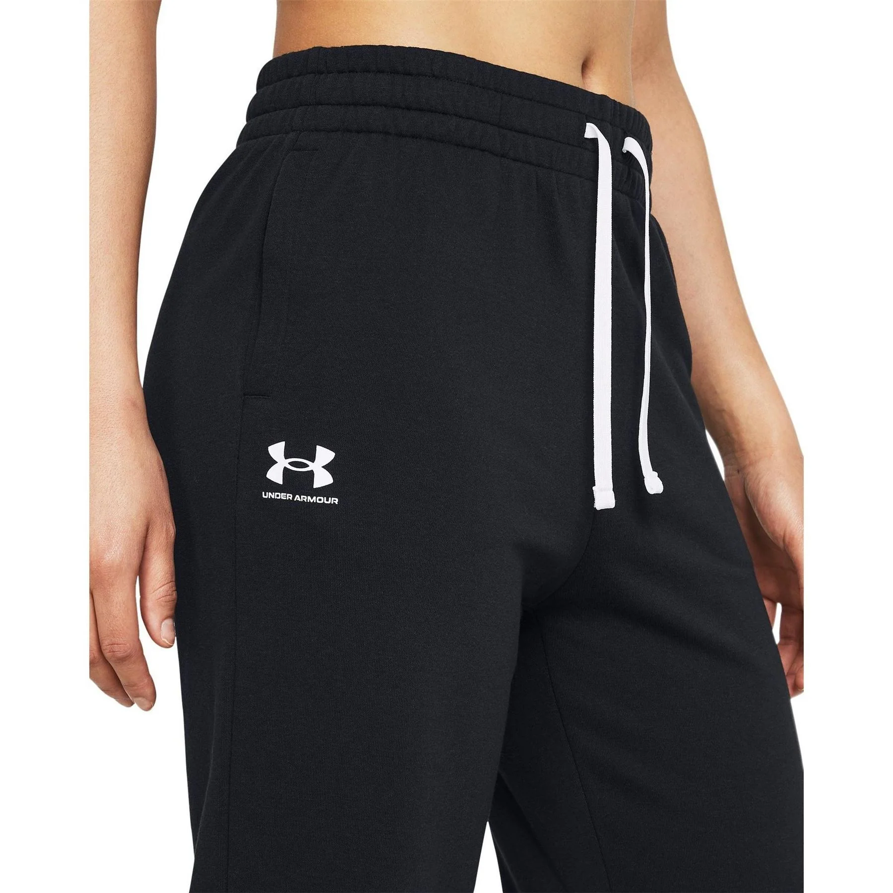 Under Armour Womens Armour Ua Rival Terry Jogger Joggers - Image 8