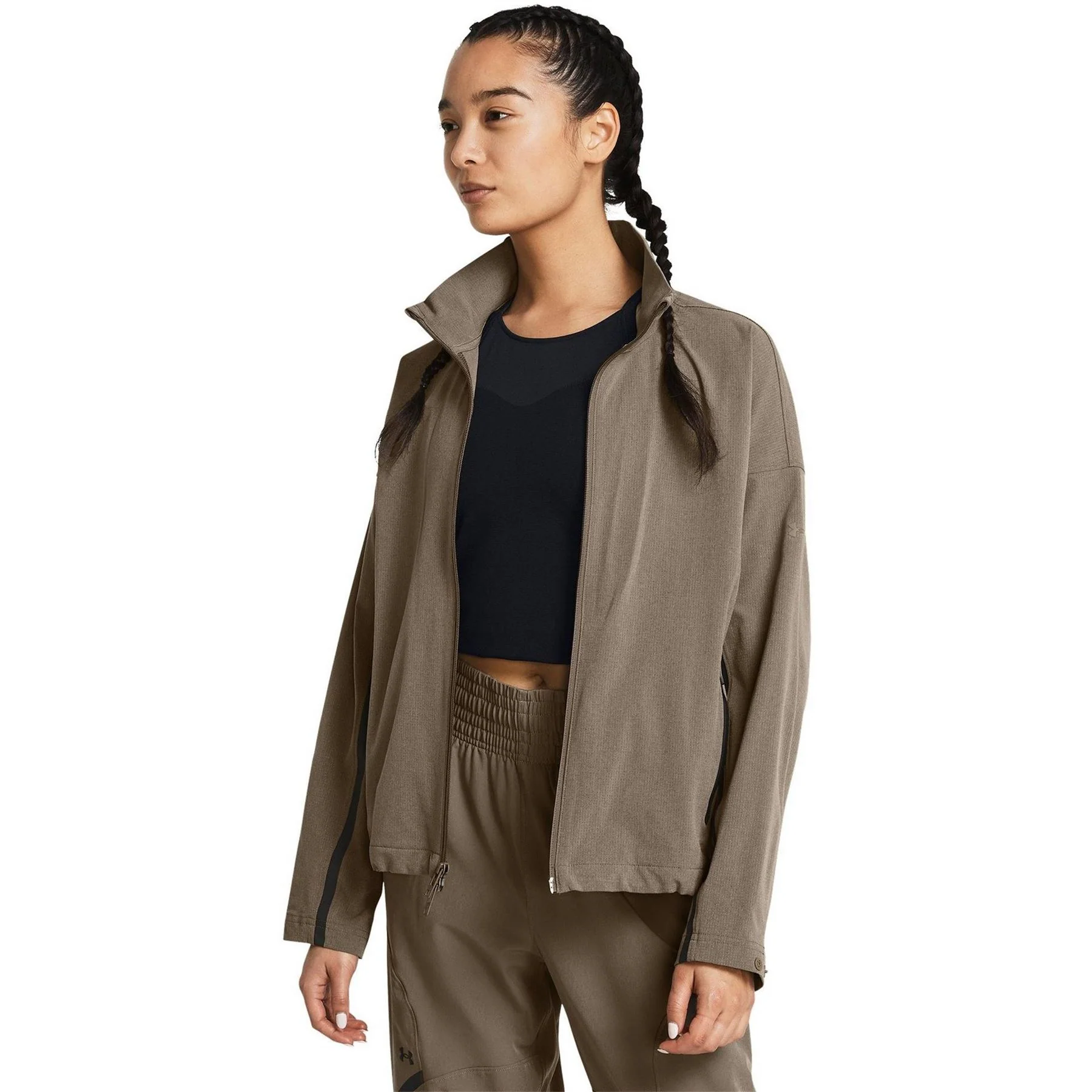 Under Armour Womens Armour Unstoppable Vented Jacket Tracksuit Top - Image 27