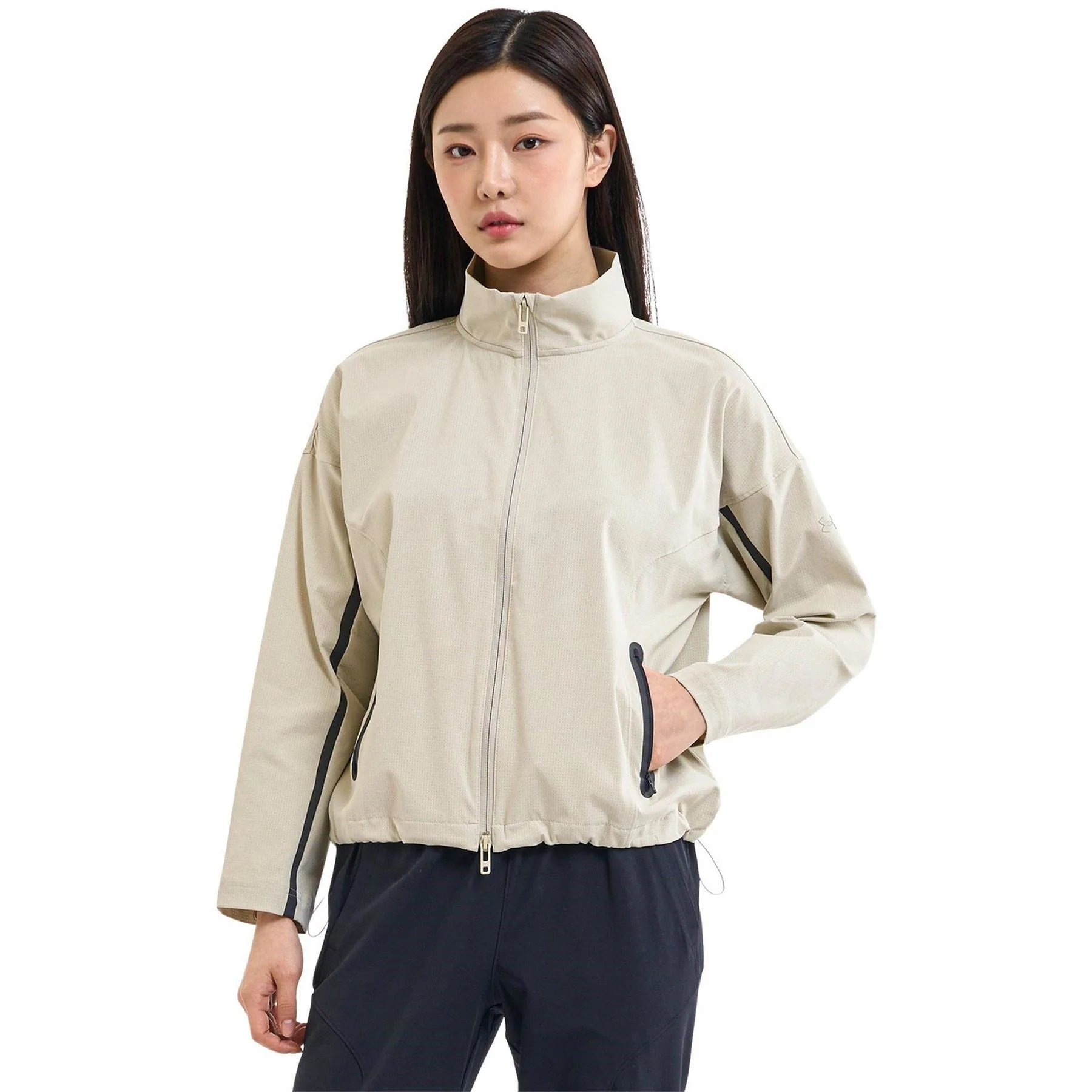 Under Armour Womens Armour Unstoppable Vented Jacket Tracksuit Top - Image 5