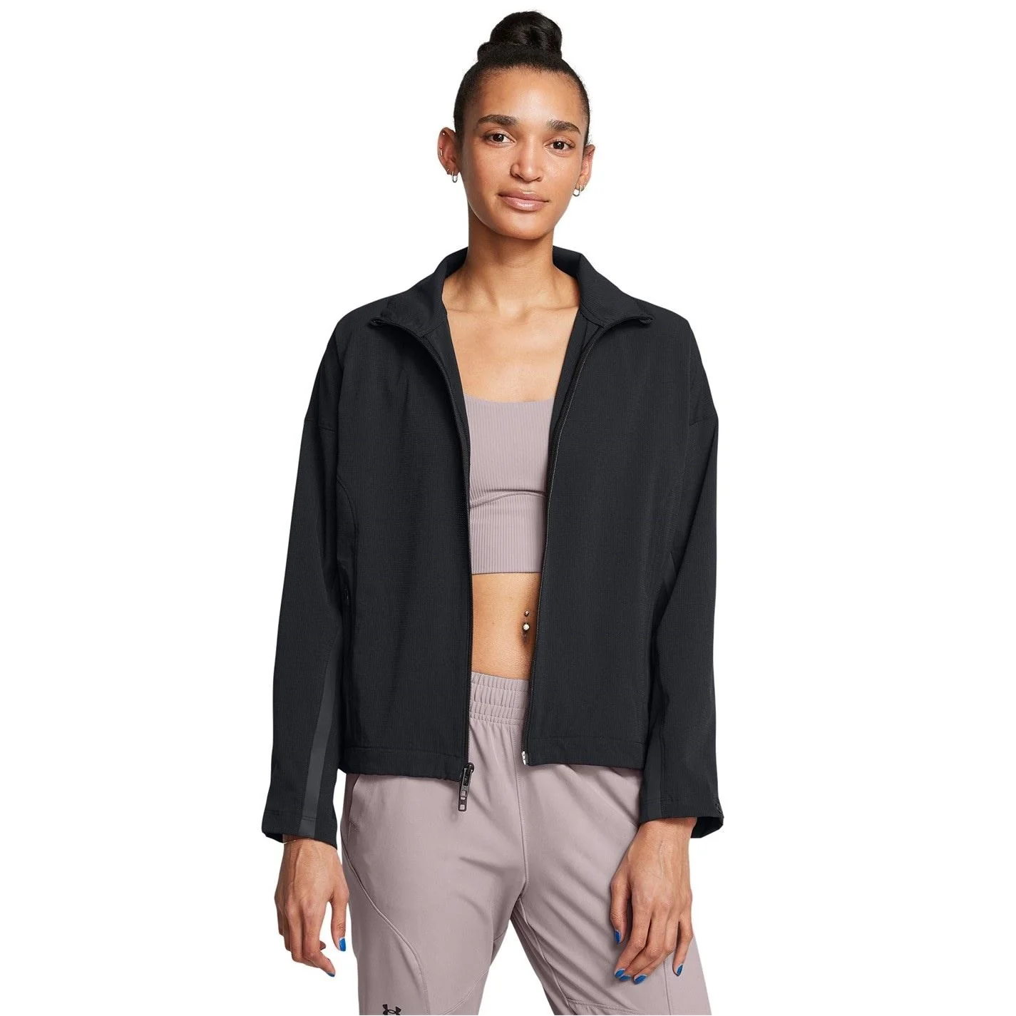 Under Armour Womens Armour Unstoppable Vented Jacket Tracksuit Top - Image 9