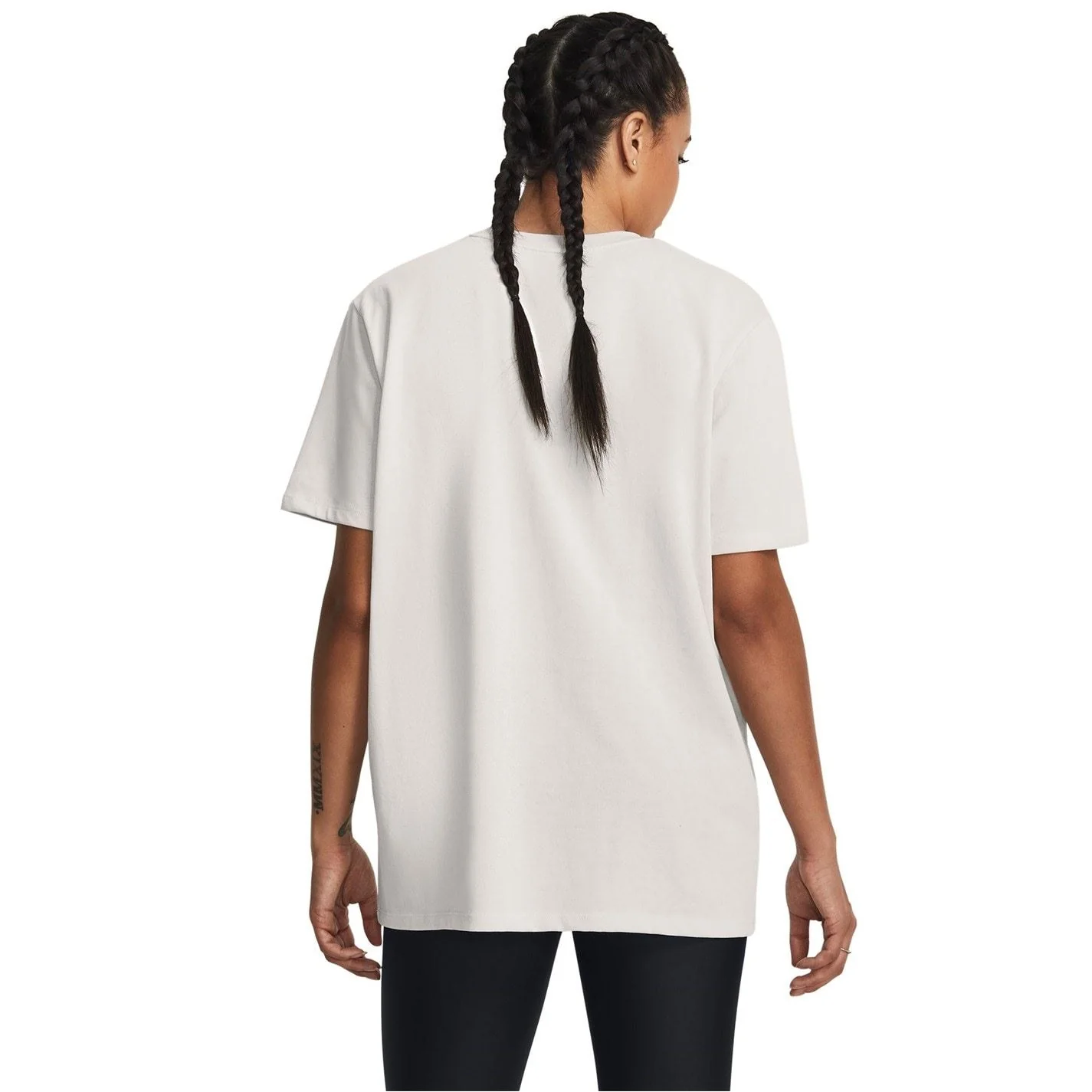 Under Armour Womens Project Rock Heavyweight Campus T-Shirt - Image 21