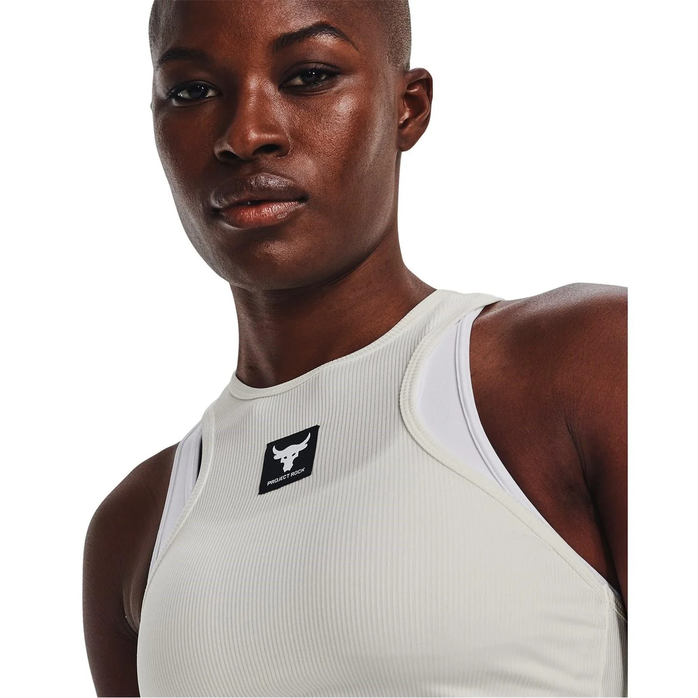 Under Armour Womens Project Rock Rib Tank - Image 5