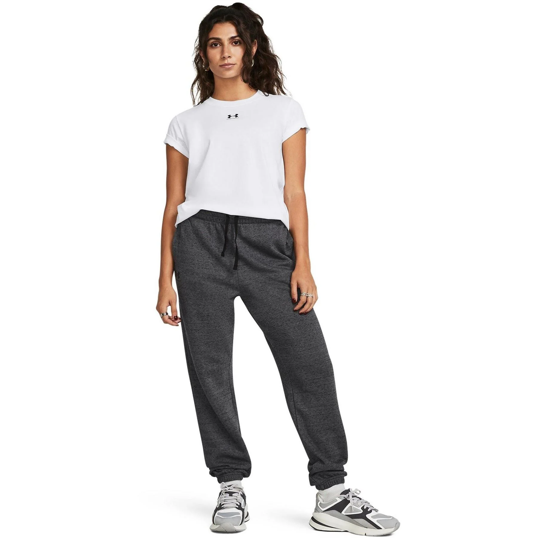 Under Armour Womens Rival Terry Joggers - Image 6