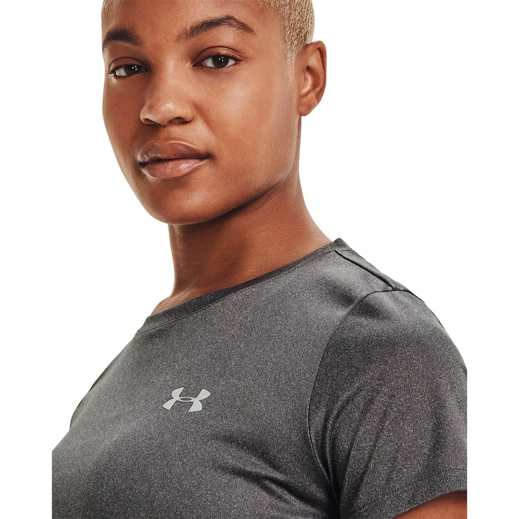 Under Armour Womens Velocity Solid Crew T-Shirt - Image 5