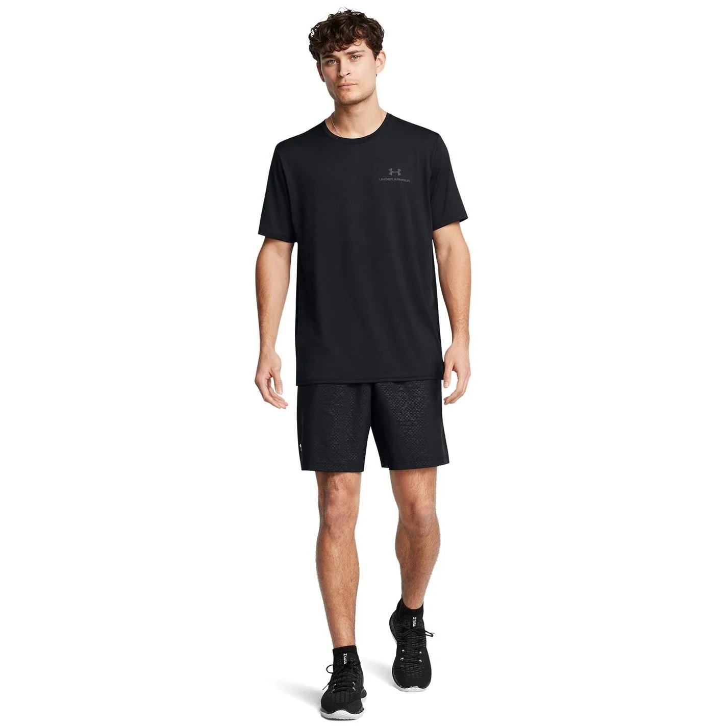 Under Armour Woven Fitness Bermuda Shorts with Elasticated Waistband - Image 15