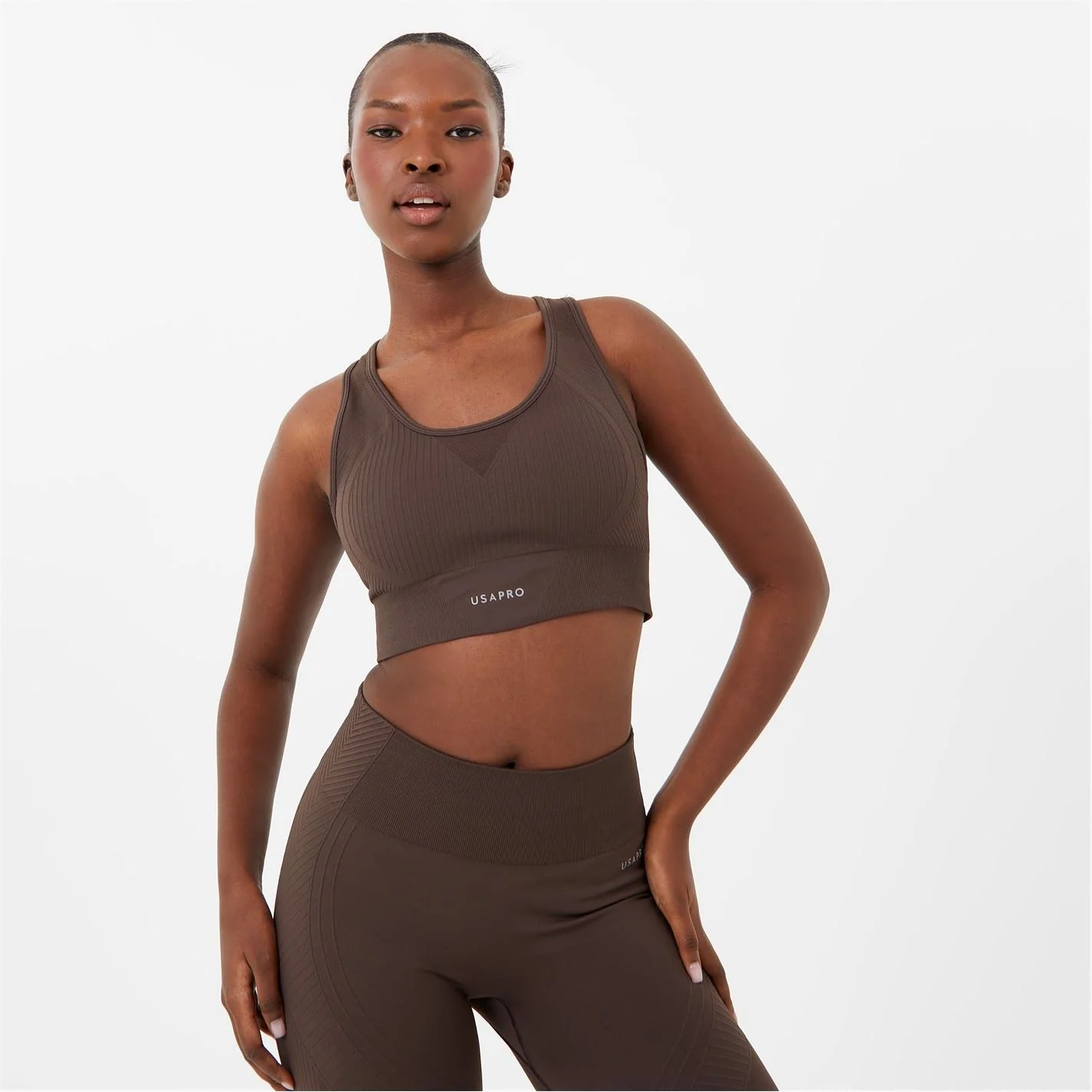 USA Pro Core Seamless Crop Sports Bra - Image 102