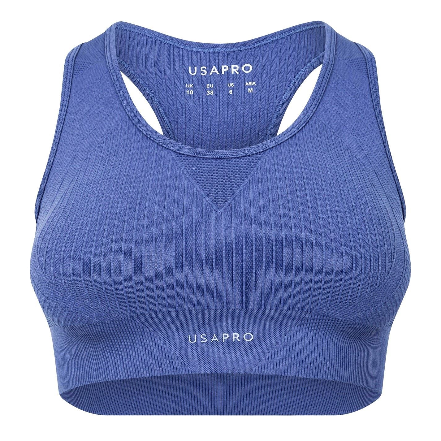 USA Pro Core Seamless Crop Sports Bra - Image 13