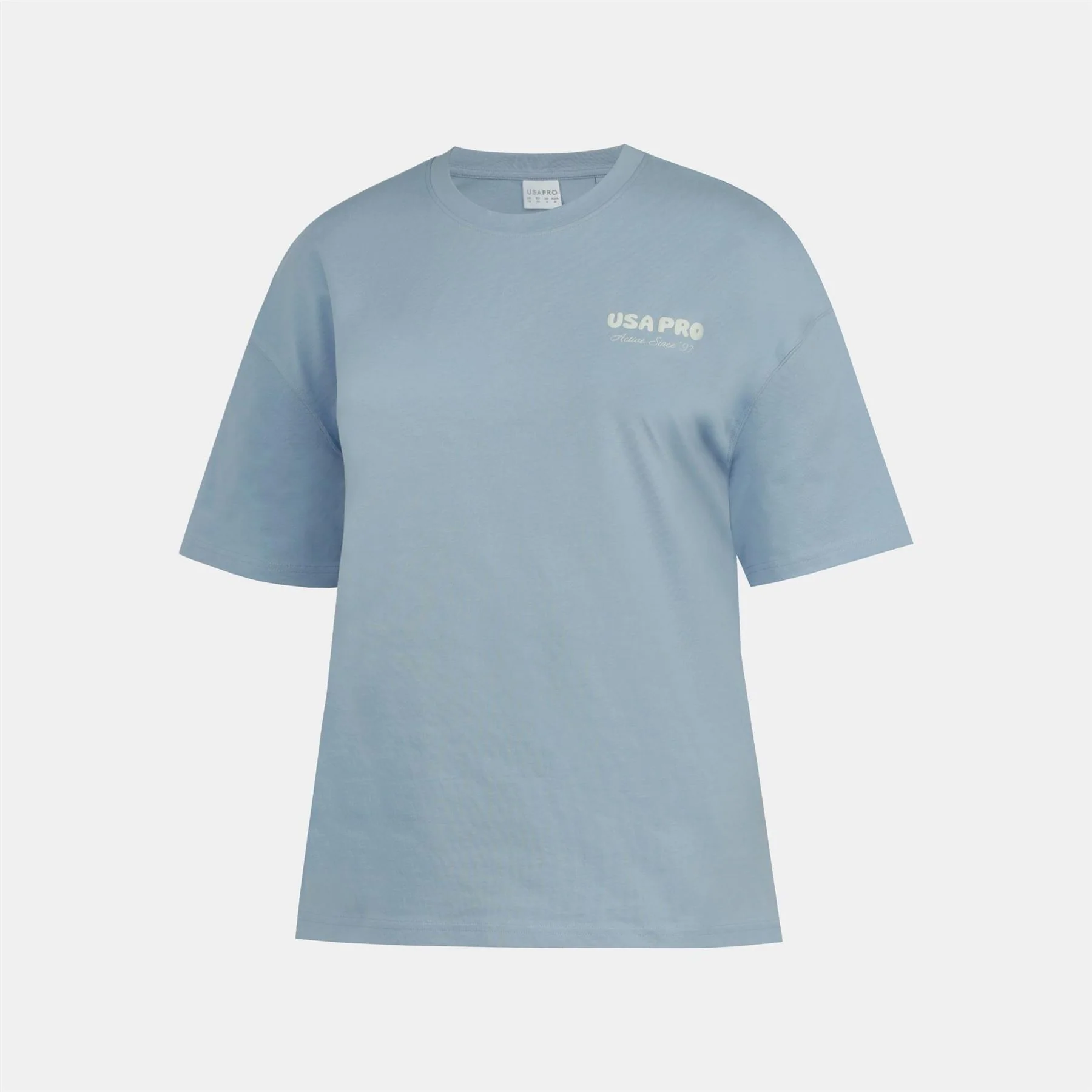 USA Pro Graphic Cotton Short Sleeve Oversized T-Shirt - Image 2