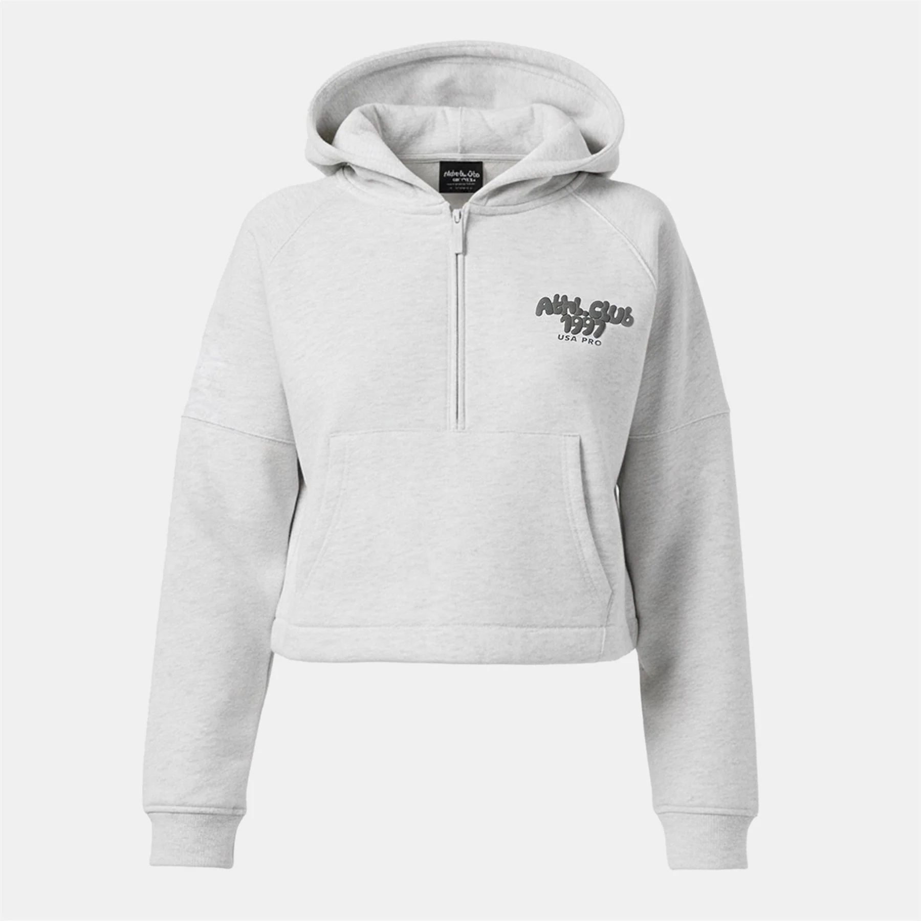 USA Pro Oversized Half Zip Fleece Top - Image 6