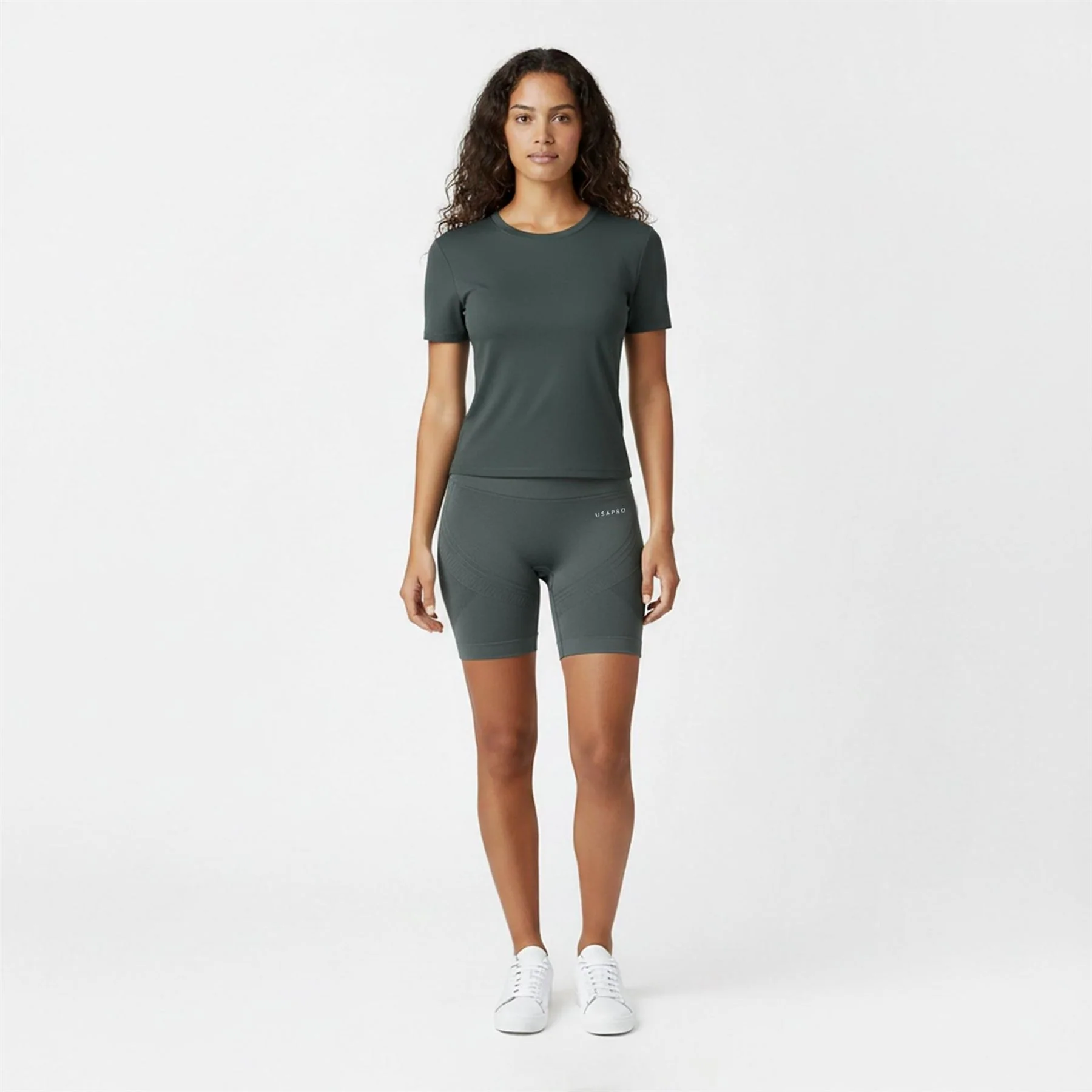 USA Pro Pro Seamless Longline Cycling Shorts Womens - Image 19