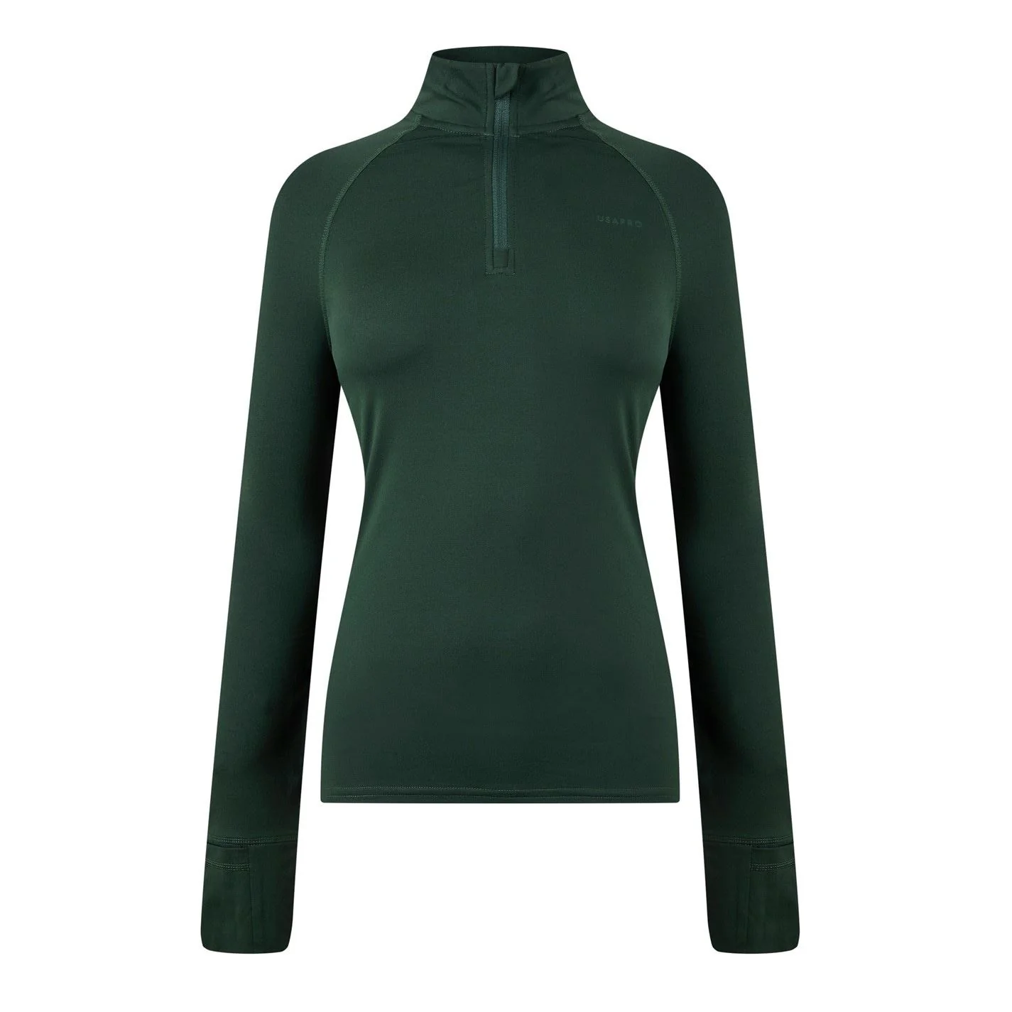 USA Pro Womens Long Sleeve Quarter Zip Top - Image 17