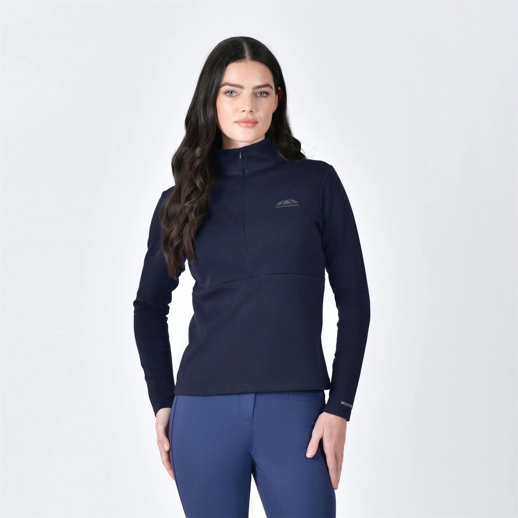 Weatherbeeta Copper Half Zip Long Sleeve Mid Layer - Image 2