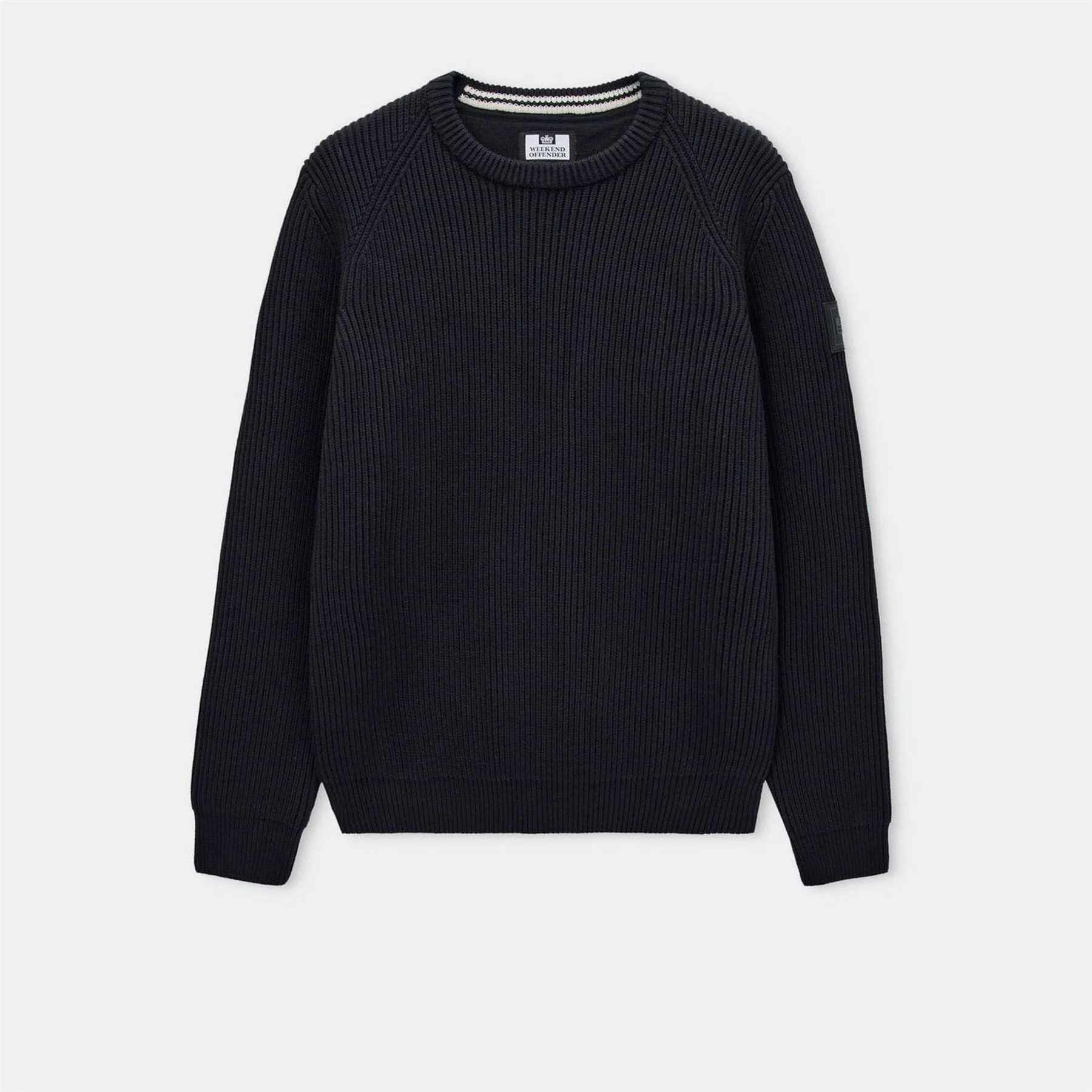 Weekend Offender Morello Rib Crew Knit Sweater