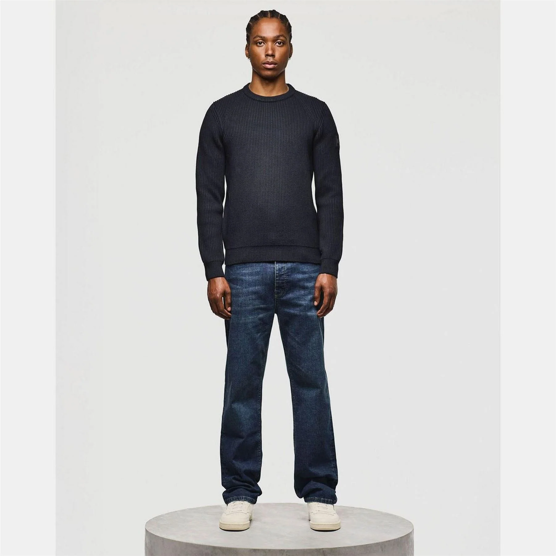 Weekend Offender Morello Rib Crew Knit Sweater - Image 5